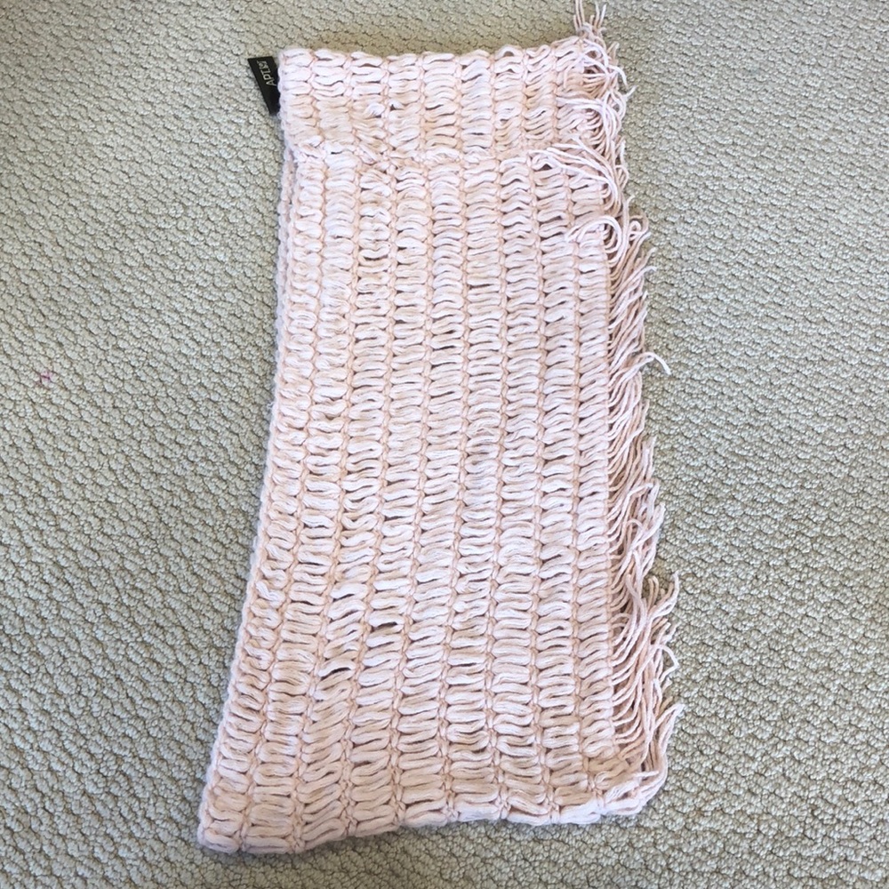 Pink scarf